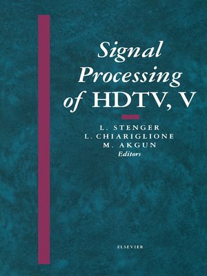 cover image of Signal Processing of HDTV, V